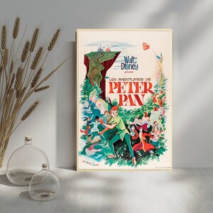 Peter Pan Classic Movie Home Decor Canvas Poster Unframe-8x12''16x24 ...