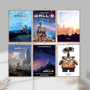 WALL-E Anime film Classic Movie Home Decor Canvas Poster unframe-8x12&#39;&#39;16x24&#39;&#39;24x36&#39;&#39;
