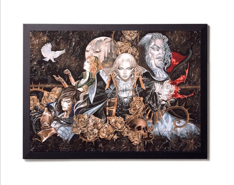 Castlevania home decorate wall art poster Now on sale no frame ! Super beauty product restock quality top! canvas