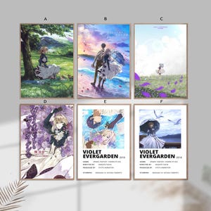 Violet evergarden Anime film Classic Movie Home Decor Canvas Poster unframe-8x12&#39;&#39;16x24&#39;&#39;24x36&#39;&#39;