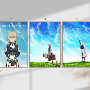 Violet Evergarden the Movie Anime film Classic Movie Home Decor Canvas Poster unframe-8x12&#39;&#39;16x24&#39;&#39;24x36&#39;&#39;