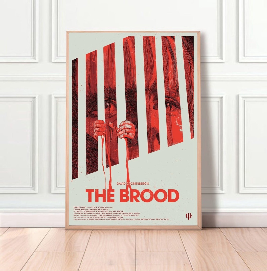 The Brood Film Classic Movie Home Decor Canvas Poster Unframe-8x12 ...