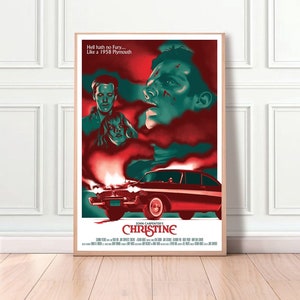 Christine 1983 film Classic Movie Home Decor Canvas Poster unframe-8x12&#39;&#39;16x24&#39;&#39;24x36&#39;&#39;