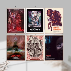 The Evil Dead film Classic Movie Home Decor Canvas Poster unframe-8x12&#39;&#39;16x24&#39;&#39;24x36&#39;&#39;