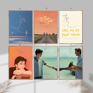 Call me by your name film Classic Movie Home Decor Canvas Poster unframe-8x12&#39;&#39;16x24&#39;&#39;24x36&#39;&#39;