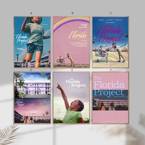 The Florida Project film Classic Movie Home Decor Canvas Poster unframe-8x12&#39;&#39;16x24&#39;&#39;24x36&#39;&#39;