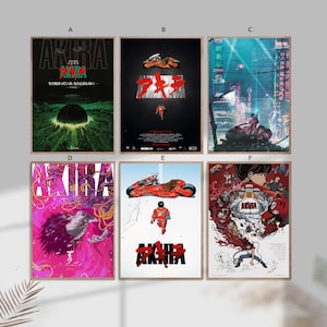 Akira anime film Classic Movie Home Decor Canvas Poster unframe-8x12&#39;&#39;16x24&#39;&#39;24x36&#39;&#39;