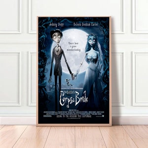 Corpse Bride classic movie Home Decor Canvas Poster unframe-8x12&#39;&#39;16x24&#39;&#39;24x36&#39;&#39;