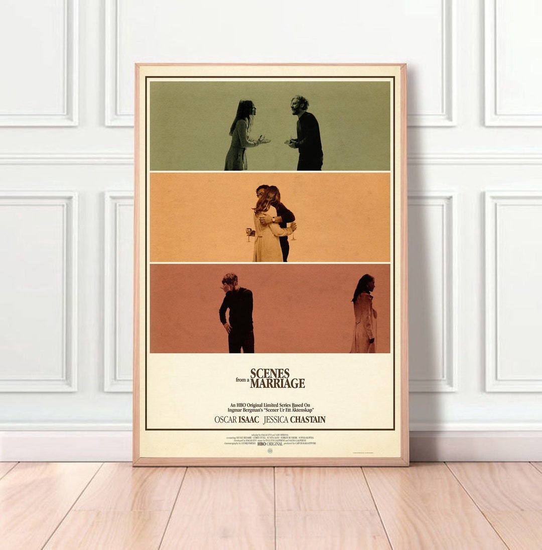 Scenes of A Marriage 2021 Film Classic Movie Home Decor Canvas Poster ...