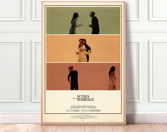 Scenes Of A Marriage film Classic Movie Home Decor Canvas Poster unframe-8x12''16x24''24x36''