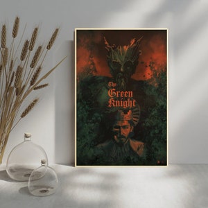 The Green Knight film Classic Movie Home Decor Canvas Poster unframe-8x12''16x24''24x36''