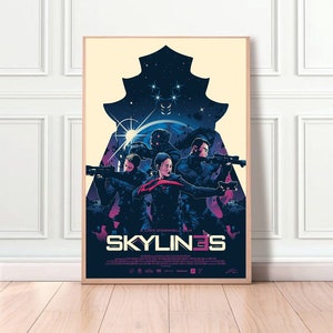 Skylines film Classic Movie Home Decor Canvas Poster unframe-8x12&#39;&#39;16x24&#39;&#39;24x36&#39;&#39;