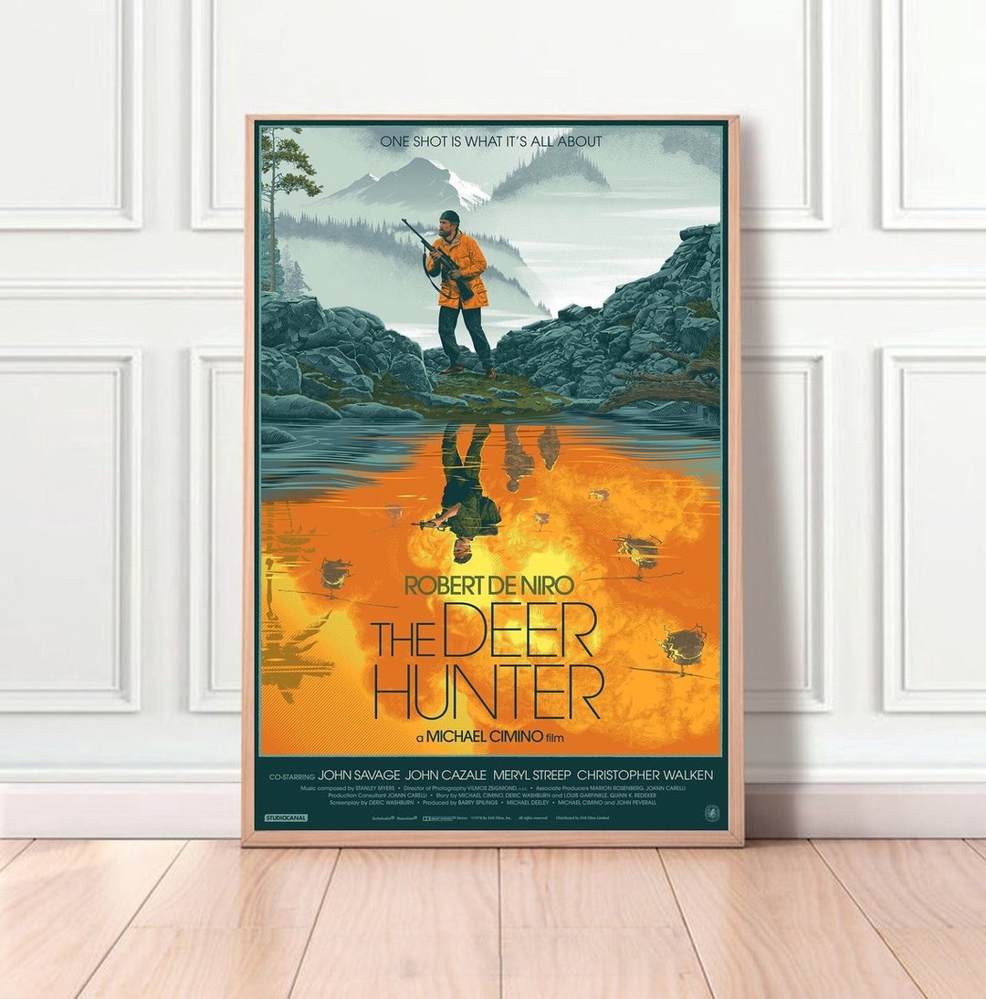 The Deer Hunter Film Classic Movie Home Decor Canvas Poster Unframe ...