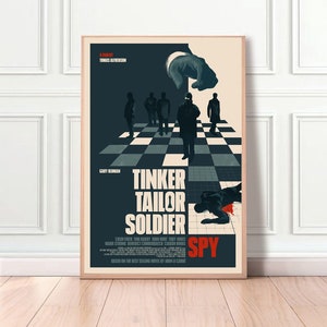 Tinker Tailor Soldier Spy film Classic Movie Home Decor Canvas Poster unframe-8x12&#39;&#39;16x24&#39;&#39;24x36&#39;&#39;