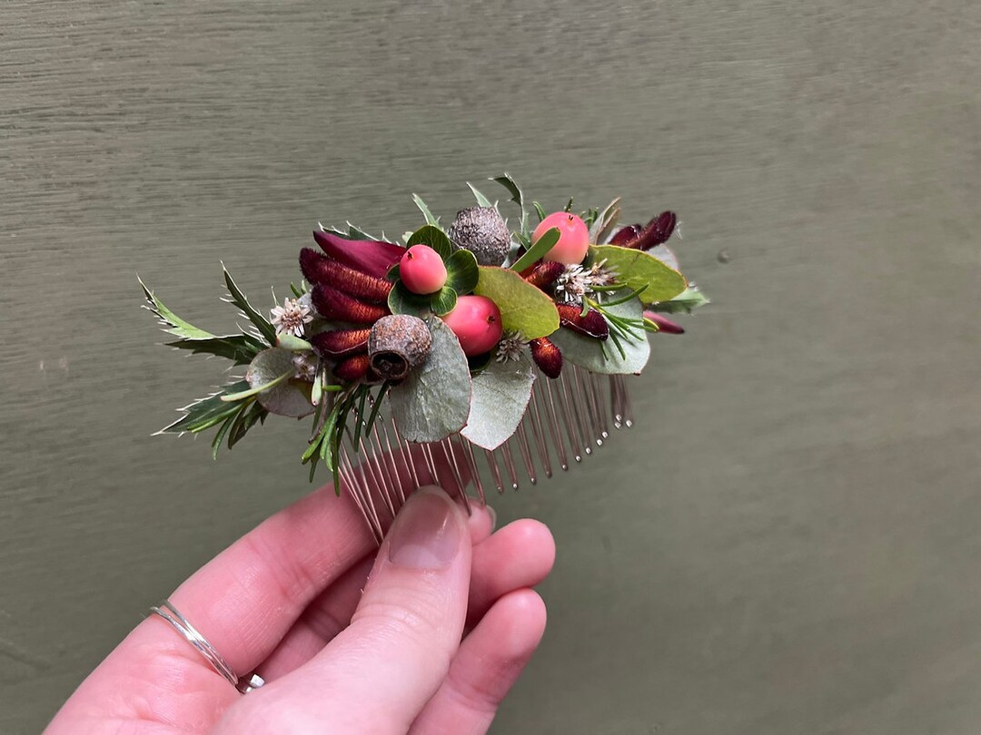 Australian Native Hair Comb Wedding Accessories Hair - Etsy