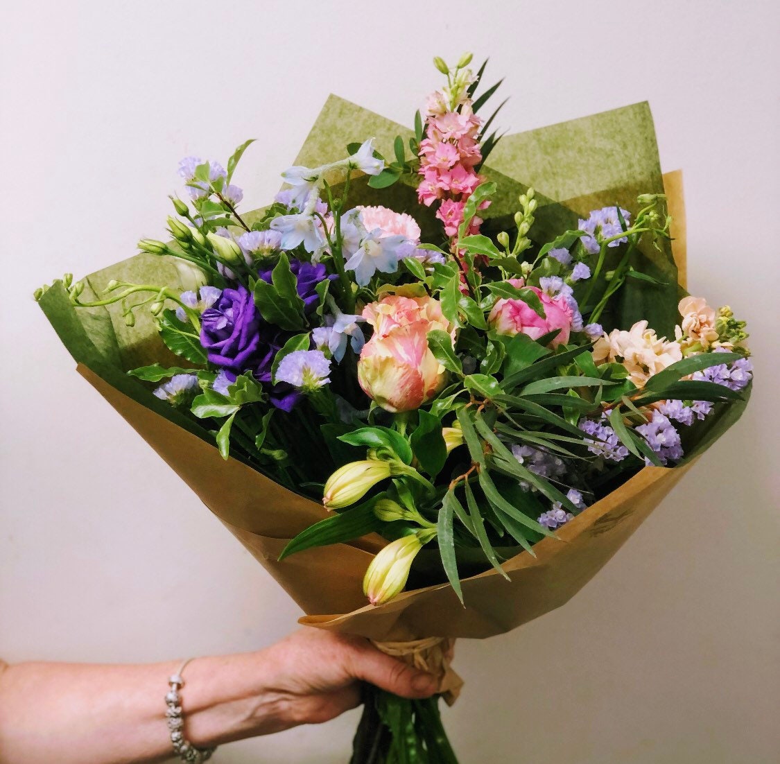 Pretty Fresh Flower Bouquet UK Wide Delivery for You or a | Etsy UK