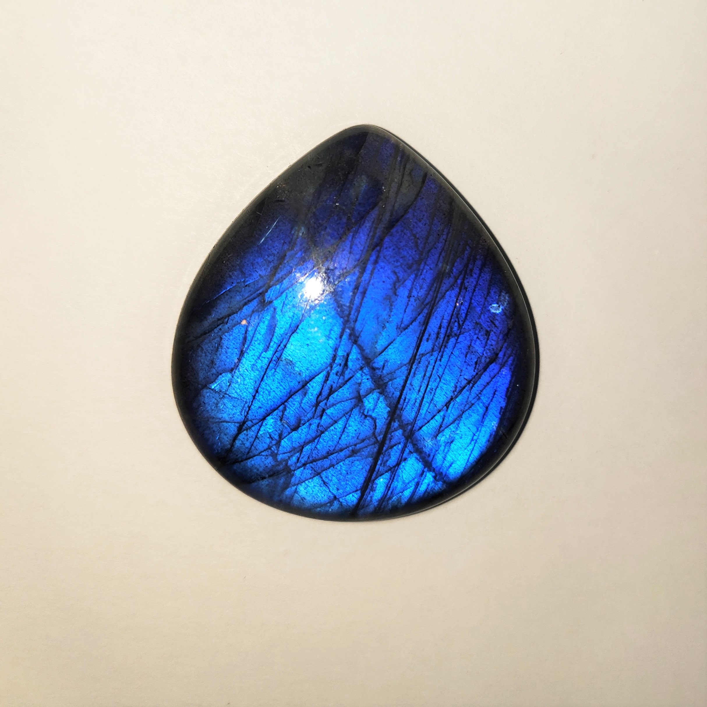 Increíble azul piedra preciosa azul labradorita piedras Etsy Increíble azul piedra preciosa azul labradorita piedras Etsy