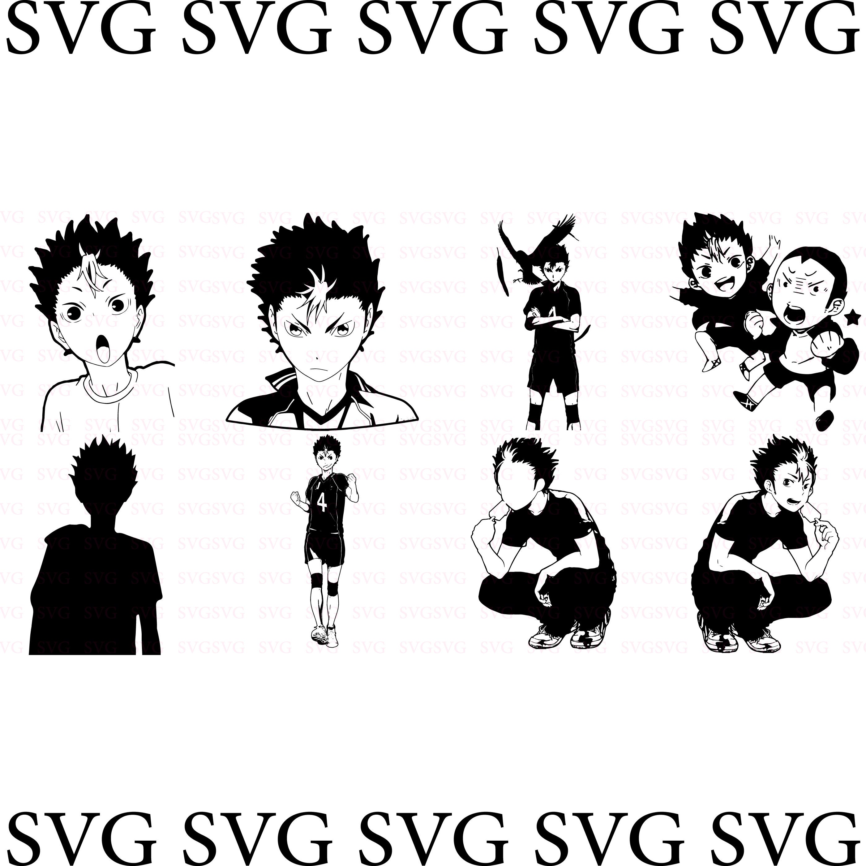 pix Png Haikyuu Svg etsy