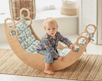 Climbing Arch With Pillow Baby Standing Walking Toys Montessori