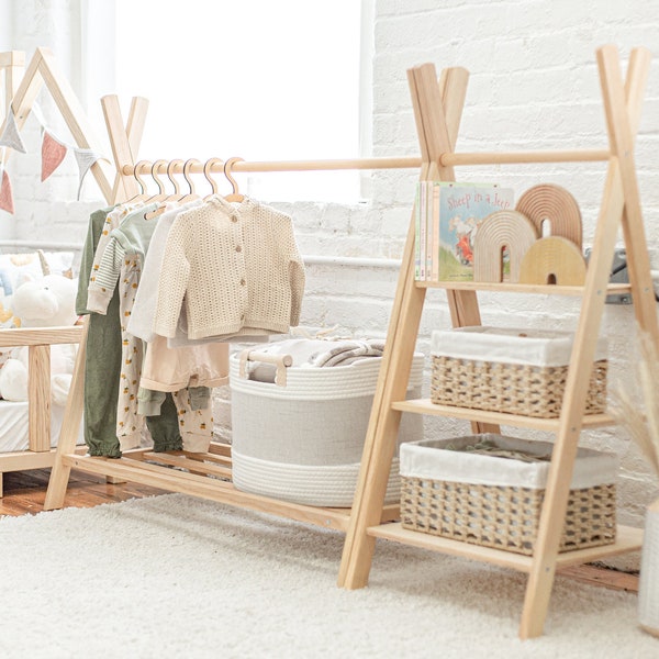 Nursery Clothing Rack Etsy