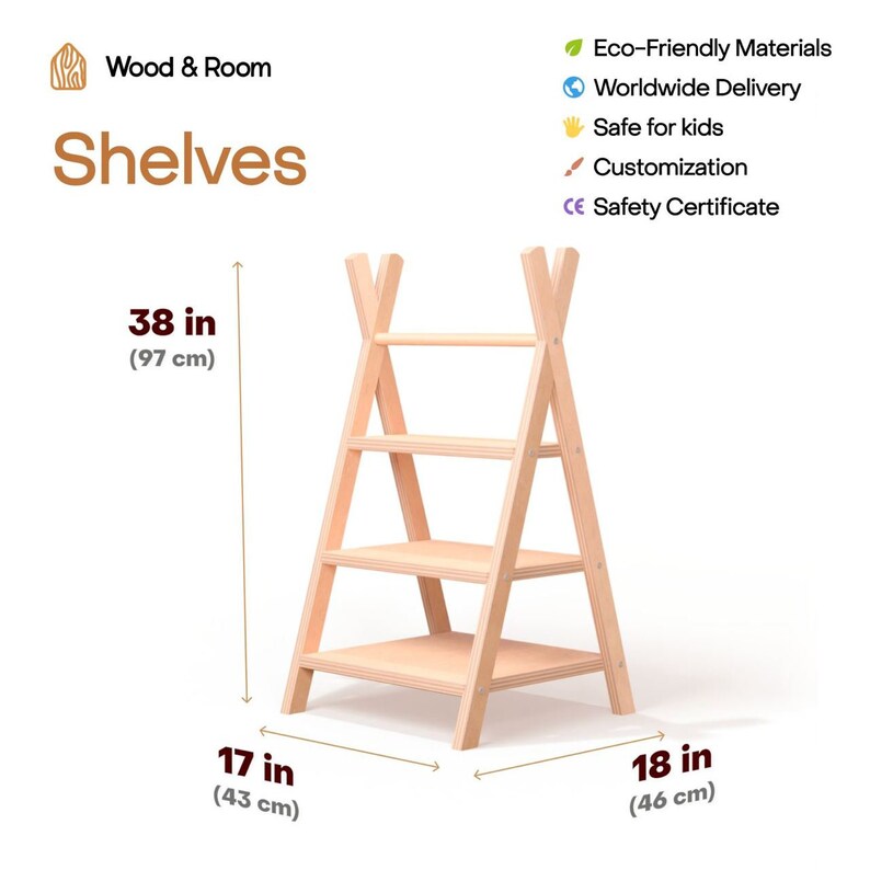 Newborn Baby Wardrobe Organizer Clothing Rack, Shelves, and Hangers