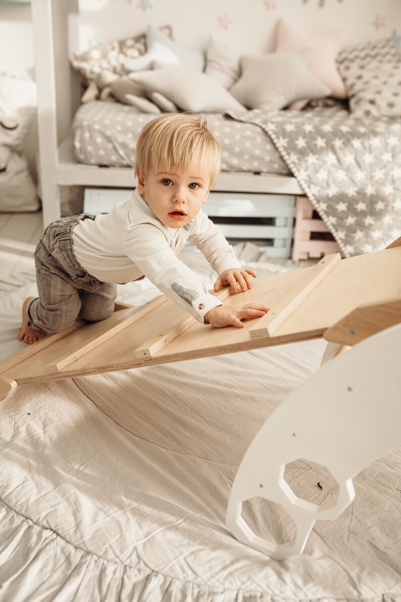 Montessori Set, Climbing Arch and Ramp, Climbing Toddler Dreieck Rock ...