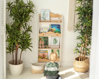 Modern nursery bookshelf on sale