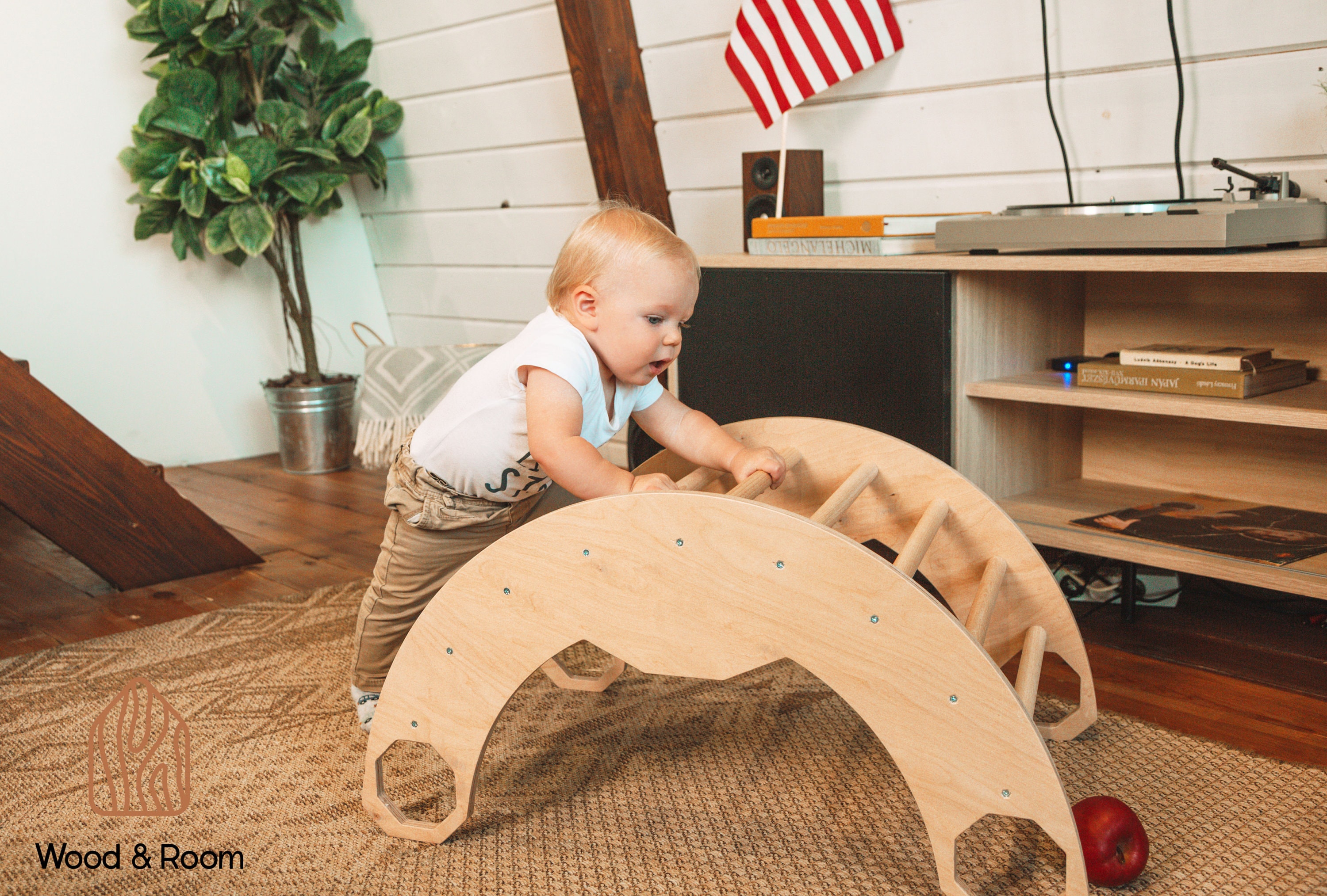 Deposito Montessori Camera dei bambini Lignea Kids