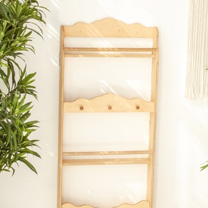Montessori Wall bookshelf for Toddler Room, Nursery bookcase, Floating book shelves, Montessori furniture, Storage and organization image 10