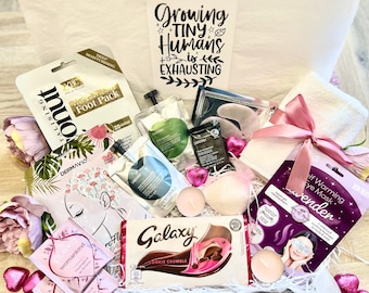 ULTIMATE EMBARAZO HAMPER, regalos de maternidad, mamá para ser caja de mimos, paquete de cuidado personal para el embarazo, regalo de mimos de embarazo, regalo de baby shower