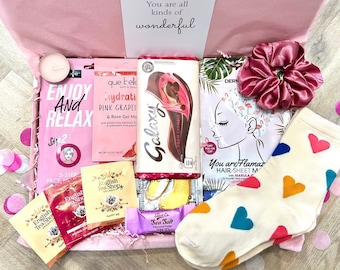 SELF CARE RETREAT, Ladies Gift Box, Birthday Hamper, Pamper Box, Spa Gift Box, Care package for her, Birthday gifts, Gift for Her