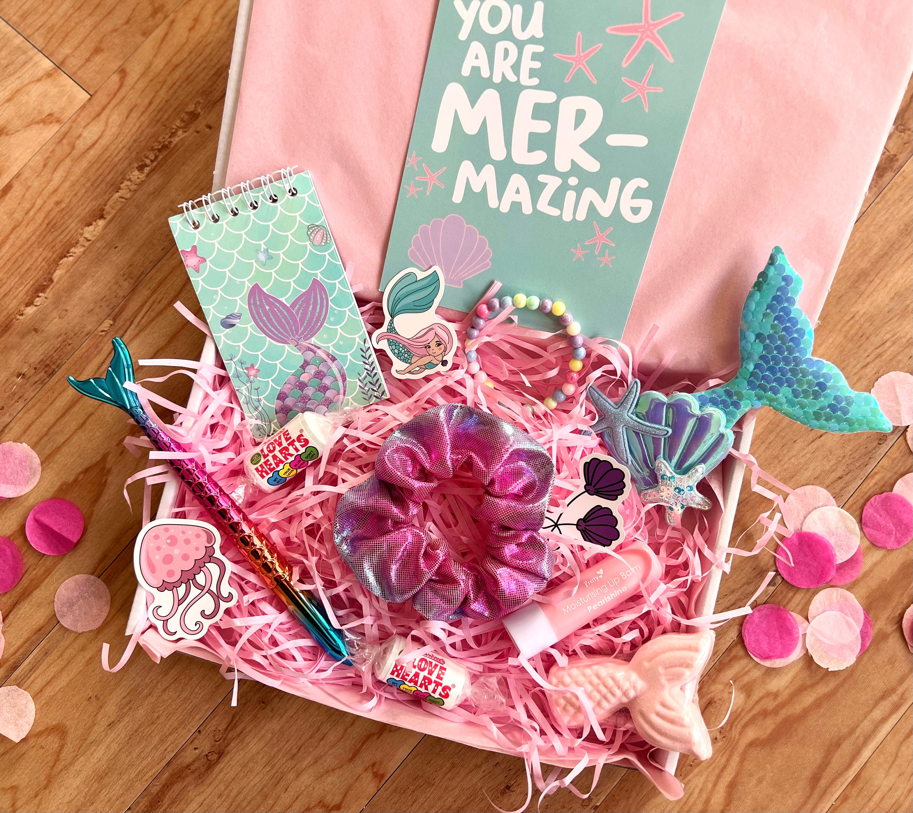 MERMAID Gift Box Gift for Girls Girls Birthdaymermaids Gift for
