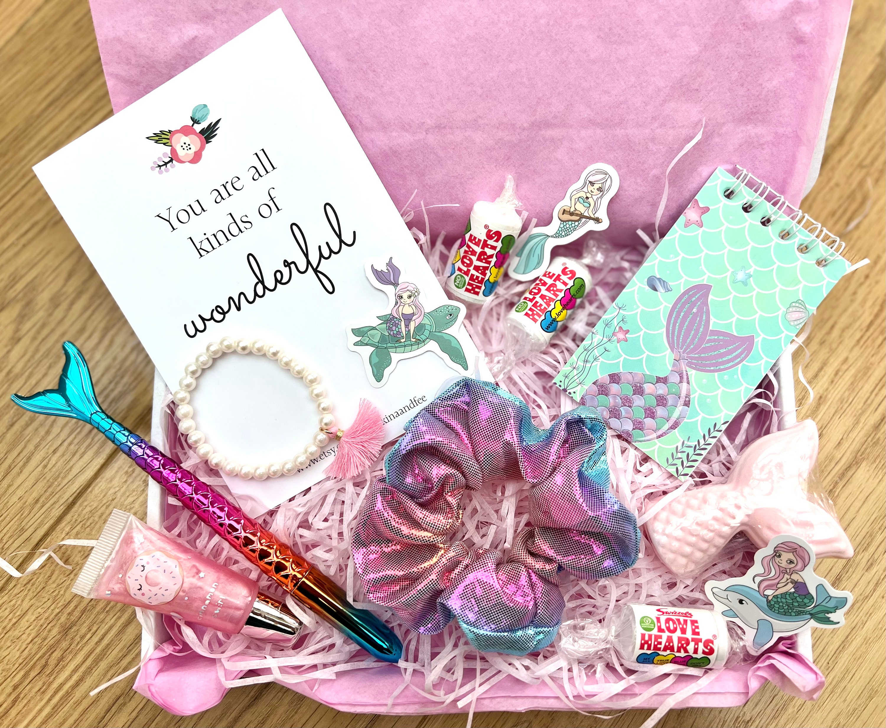 MERMAID Gift Box Gift for Girls Girls Birthdaymermaids Gift for