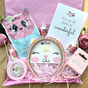 Caja de regalos para niñas, regalos de fiesta, regalos para pijamadas, regalos de cumpleaños para niñas, cestas de mimos, caja de mimos para niñas, regalos para niñas pequeñas