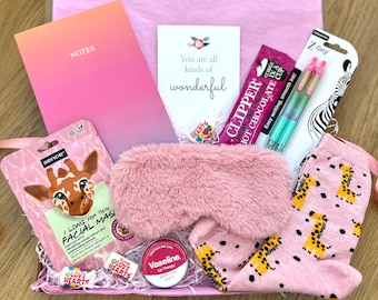 Verwöhnbox für Mädchen, Geschenkbox zum Geburtstag für Mädchen, Geschenke für Teenager, Übernachtungsgeschenke für Mädchen, Partygeschenke, Geschenk für die große Schwester, Spa