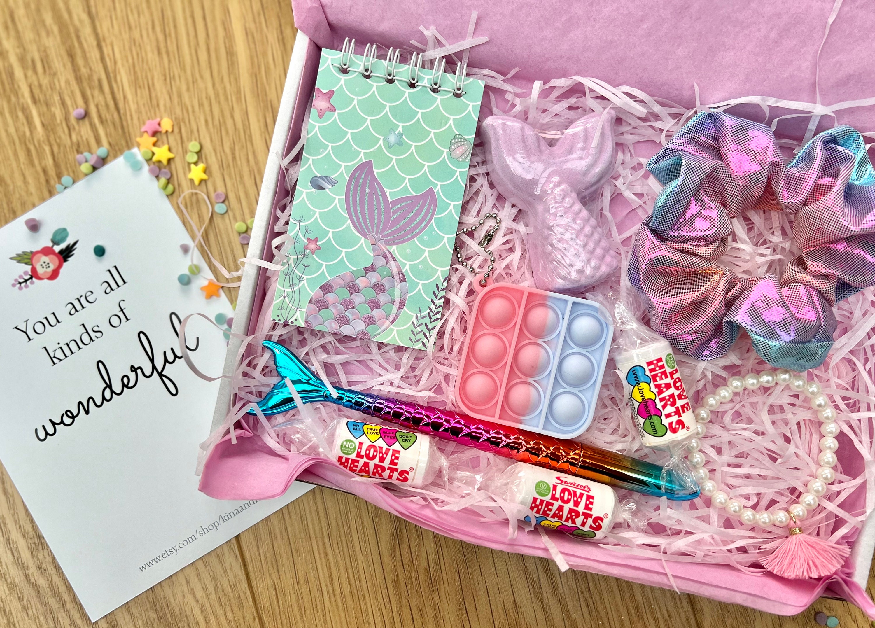 The Little Mermaid Box, Birthday Gift Ideas for Young Girls, Party ...