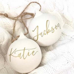 WINTER WEDDING FAVOUR, names places for winter wedding, December wedding, Christmas decorations, 2024, personalised baubles, bauble