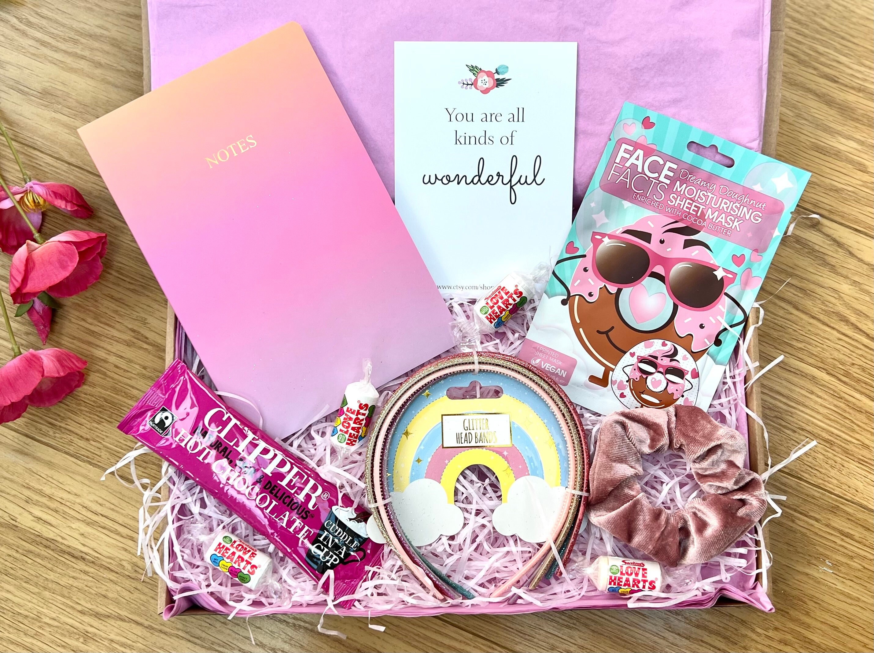 Little girl treat box | little girls birthday box | pamper box | party favours | pamper hamper for little girls | birthday box for girls