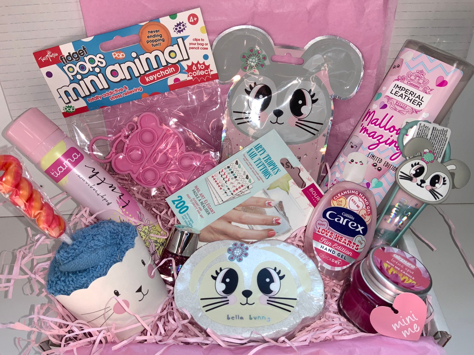 Girls Teen Birthday Pamper Hamper Spa Gift Box Set Care Pack Etsy