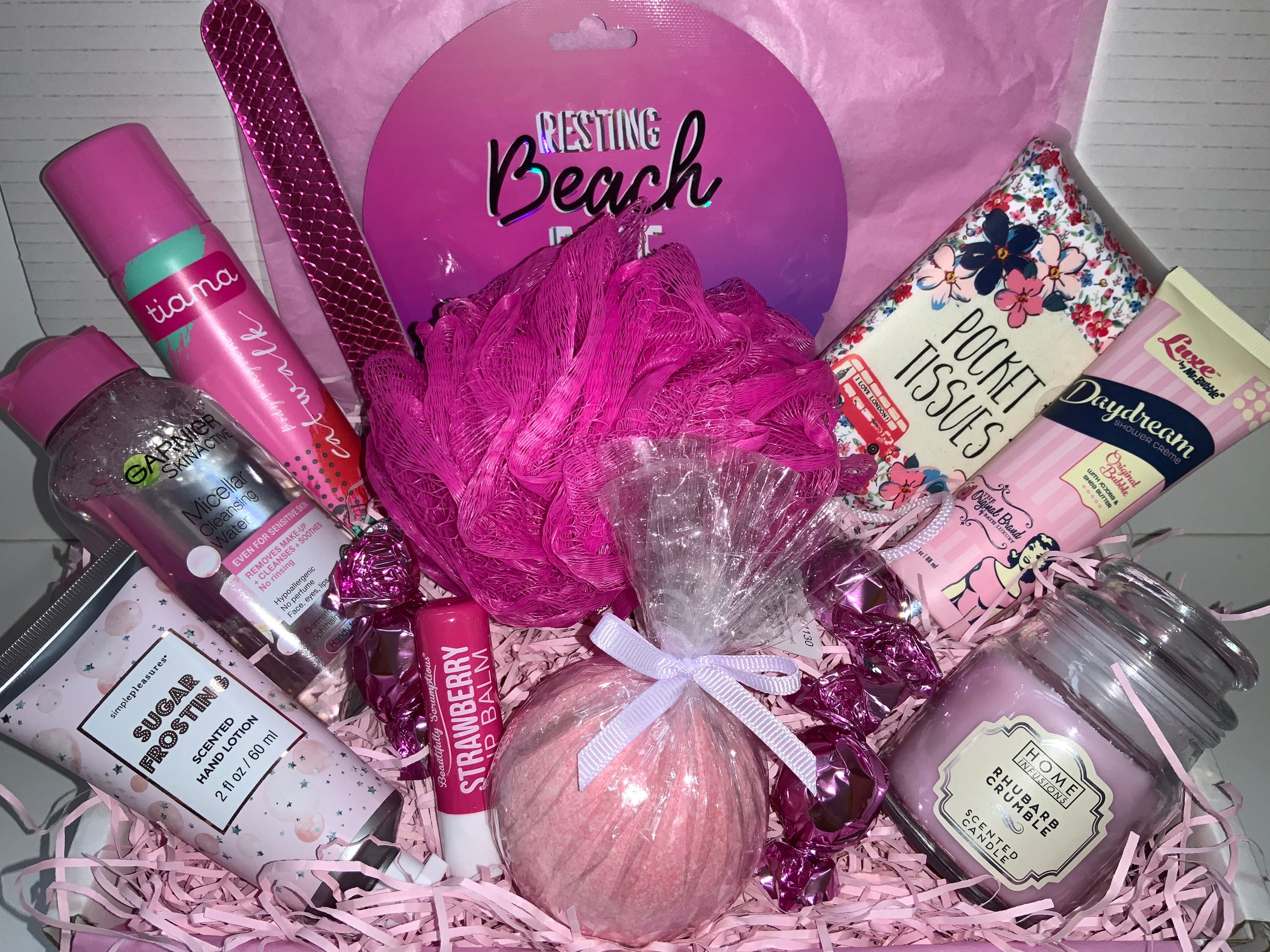 Ladies Teen Girls Birthday Pamper Hamper Self Care Pack Gift Etsy