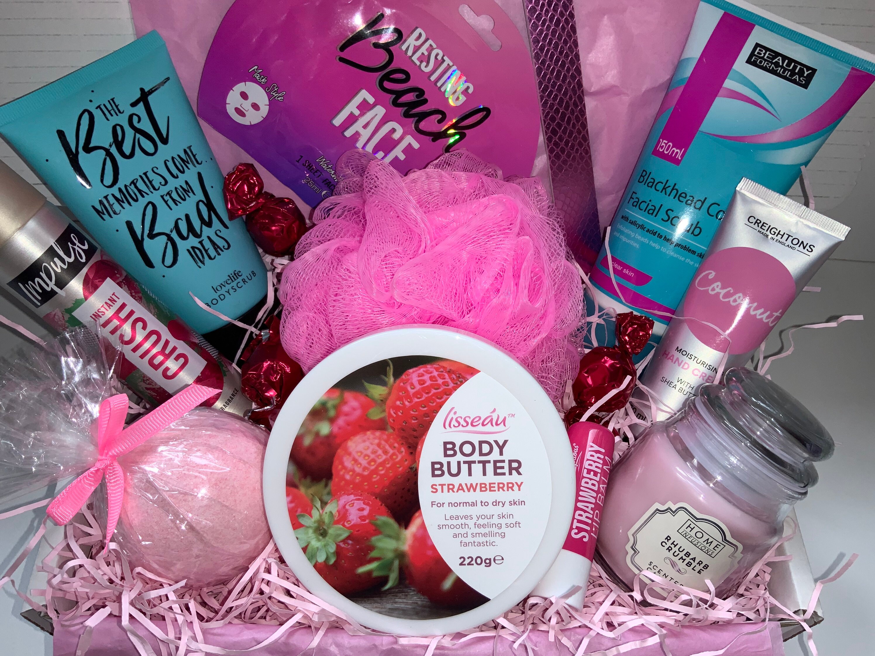 Ladies Teen Girls Birthday Pamper Hamper Self Care Pack Beauty Etsy