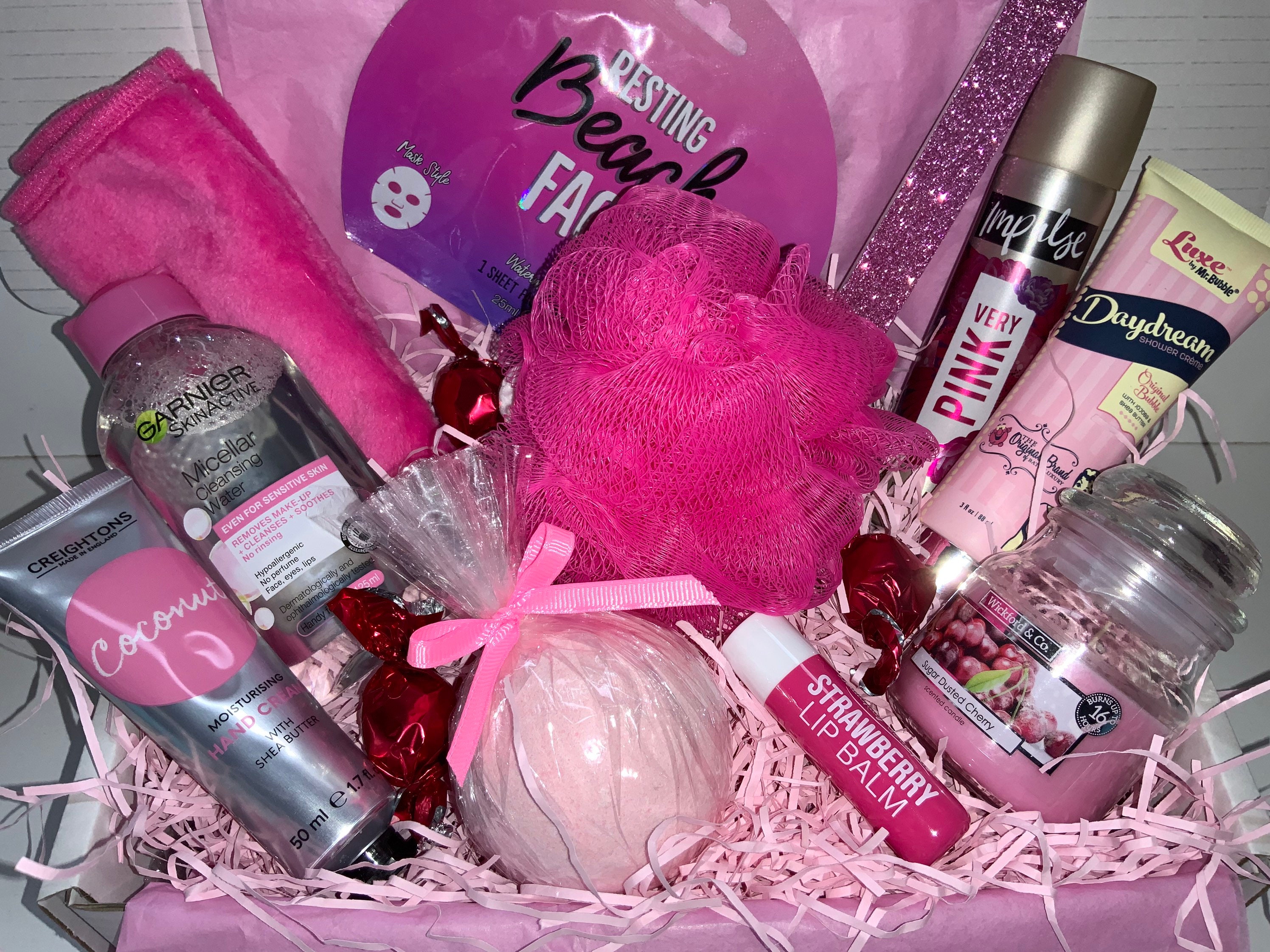 Ladies Teen Girls Birthday Pamper Hamper Self Care Pack Beauty Etsy