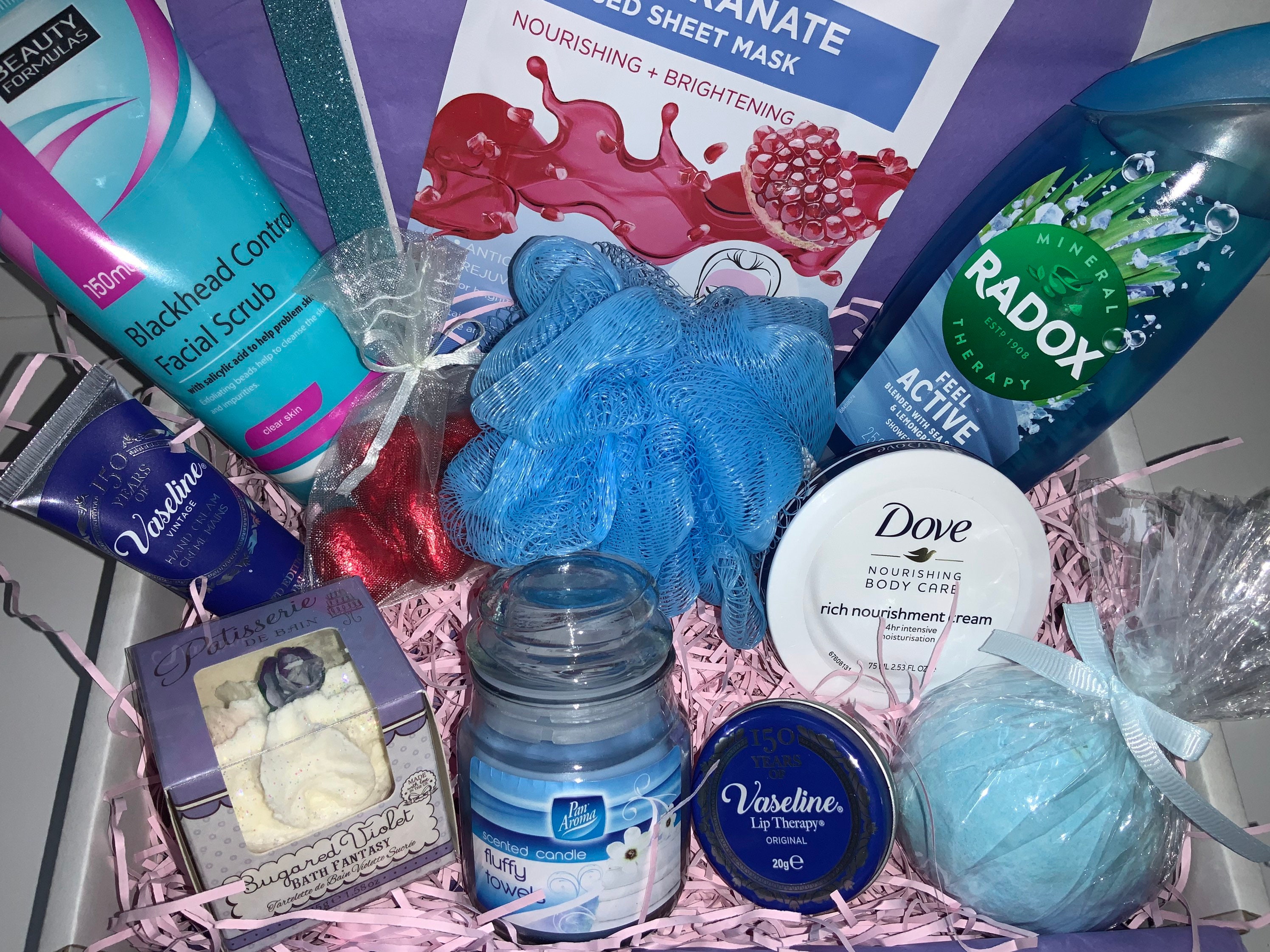 Ladies Teen Birthday Pamper Box Hamper Girls Care Pack Gift Etsy