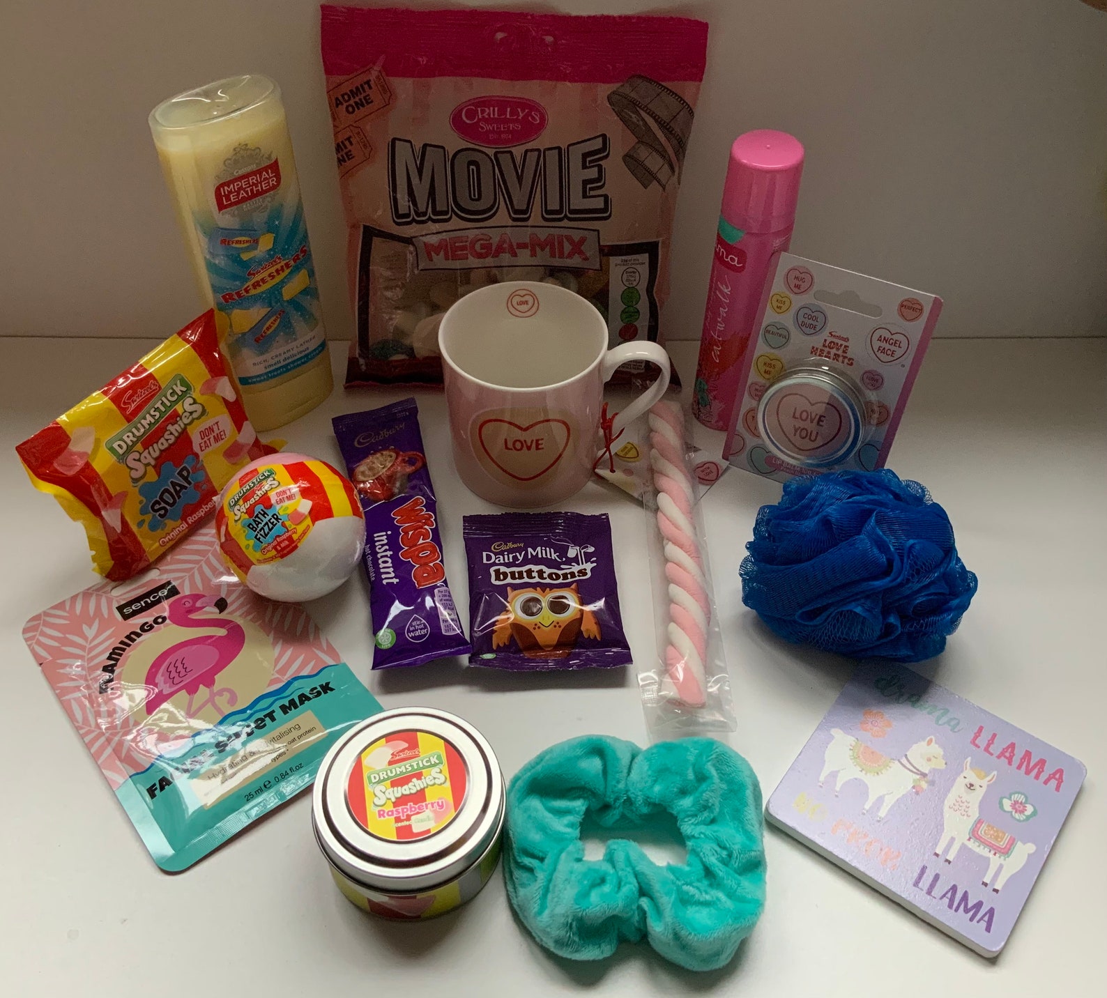 Girls Teen Birthday Pamper Hamper Hot Chocolate Gift Box Set Etsy