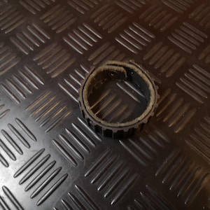 post-apocalyptic Bracelet, TimingBelt, Wasteland Bracelet, Leather, Endtime Jewelry