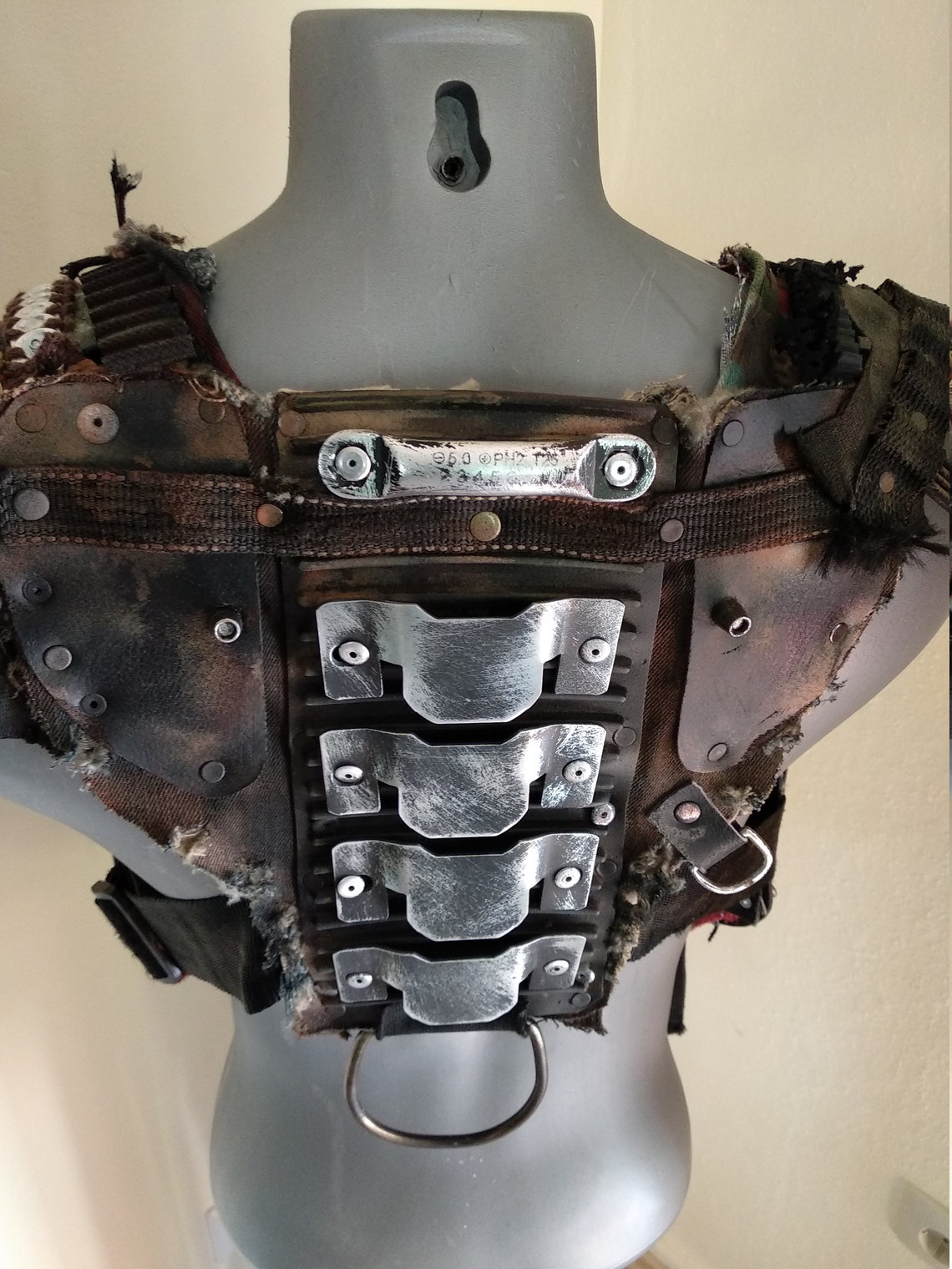 Wasteland Warlord Armor Post-Apocalyptic Armor Size M-L | Etsy