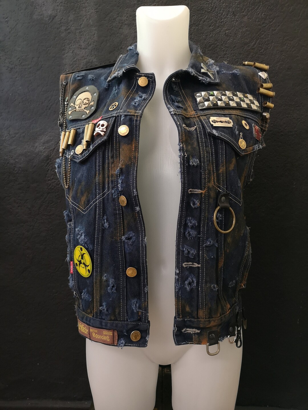 End Times Vest, Size S, Postapocalyptic Vest Etsy