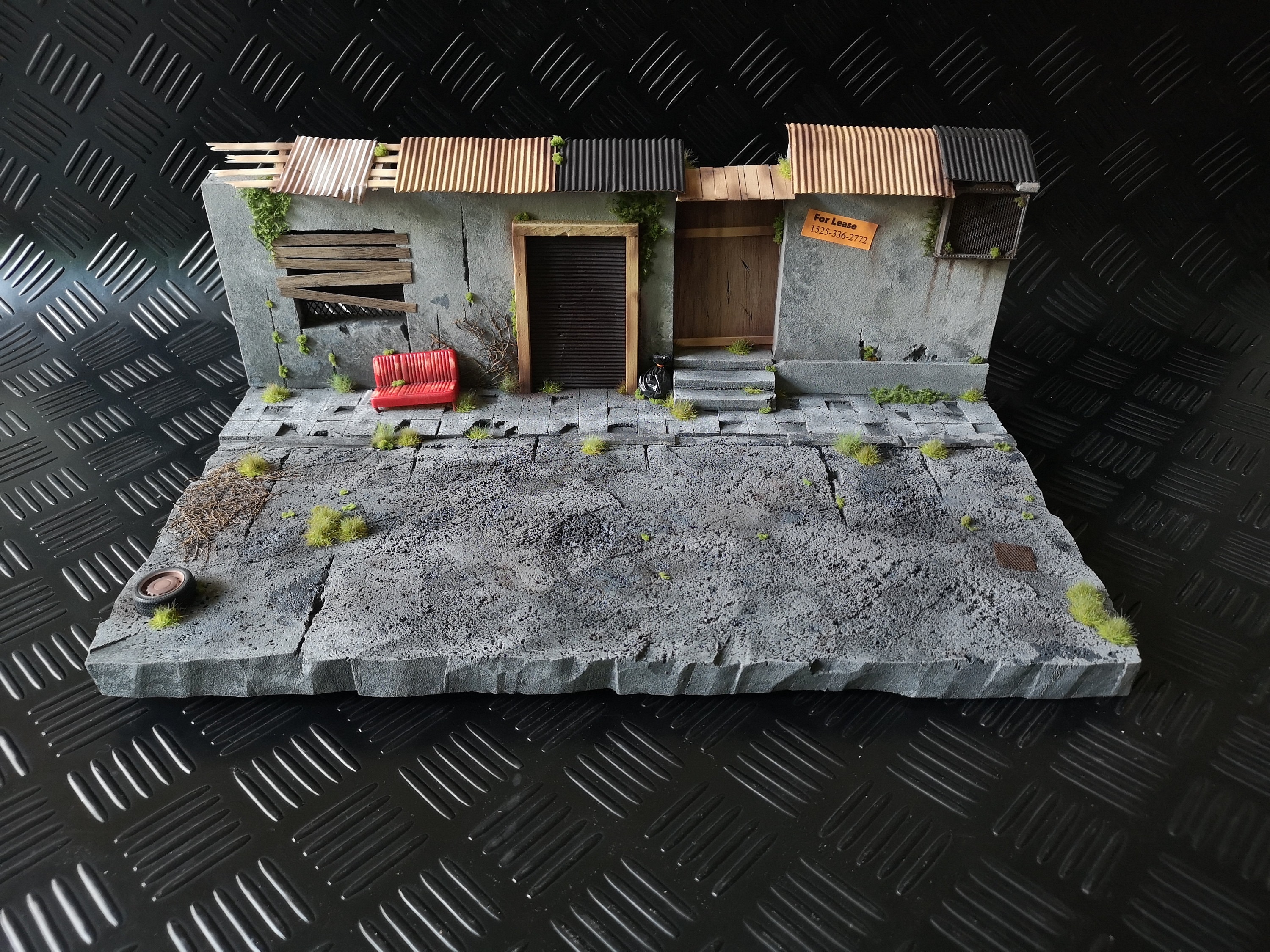 ☆ Diorama Art Deranged Alley 2.0 Pop-Up Diorama 1/12 – Extreme-Sets