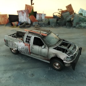 Ford F-150 XLT Wasteland-Style, 1:25 post-apocalyptic vehicle