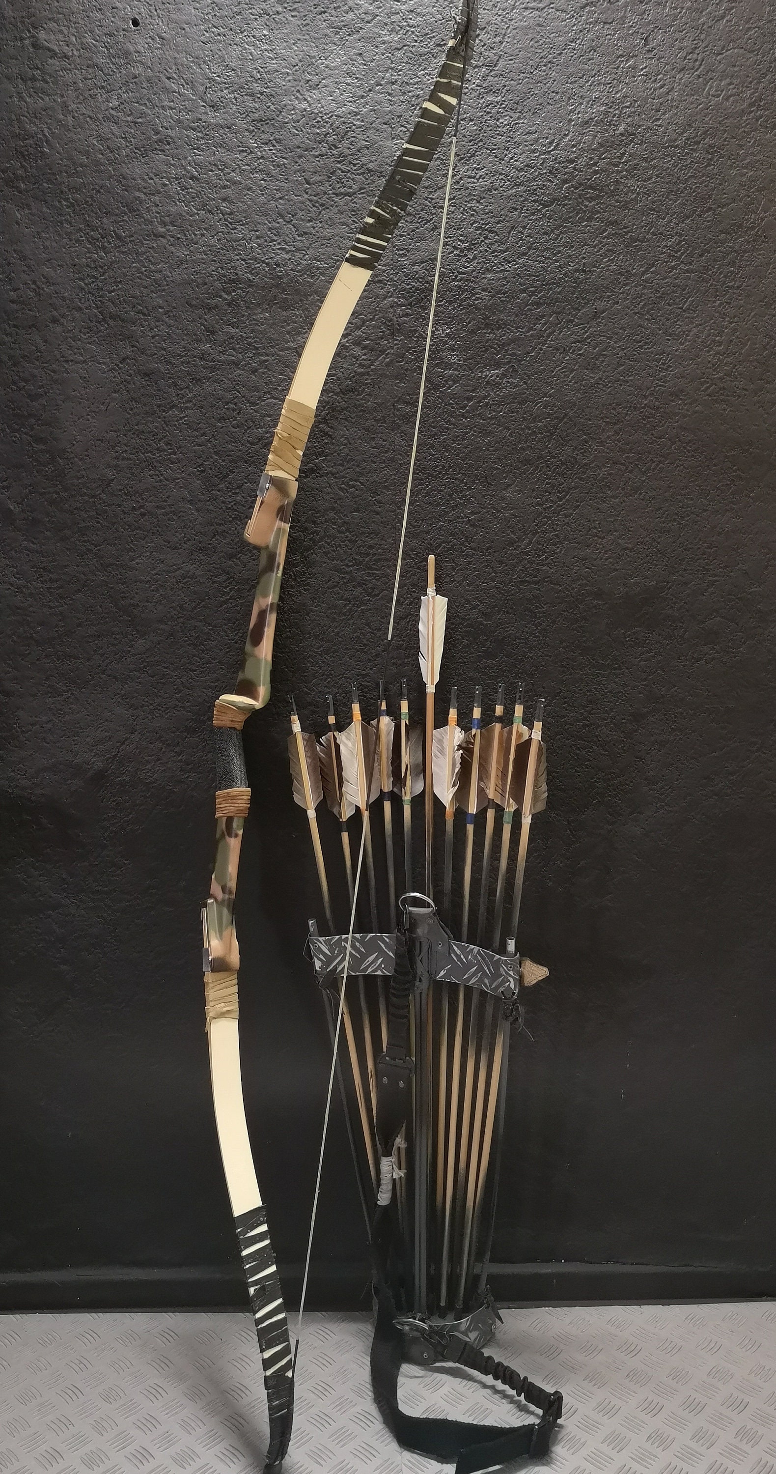 Wastelander Bow Postapocalyptic Bow and Arrows Photo and Etsy